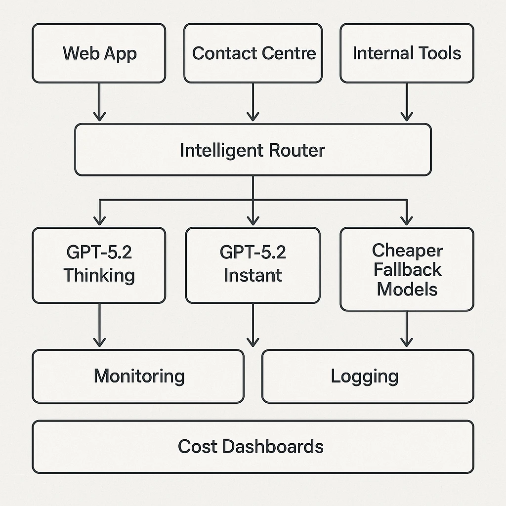 Section 2 - Tiered GPT 5-2 architecture