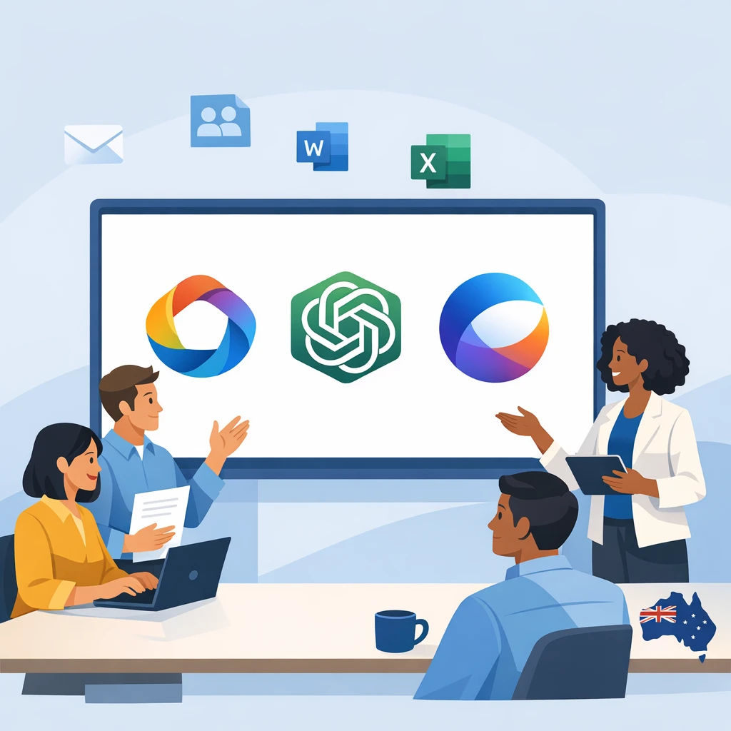 Microsoft Copilot vs ChatGPT vs Gemini for Australian Businesses 5 After Introduction - to visually hook readers