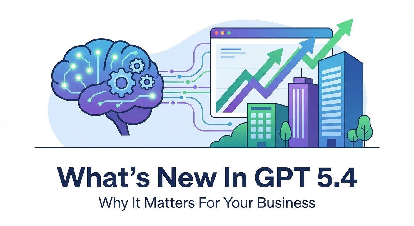 What GPT 5.4 Means For Your Business 4 Illustration for What’s New In GPT 5.4 And Why It Matters For Your Business