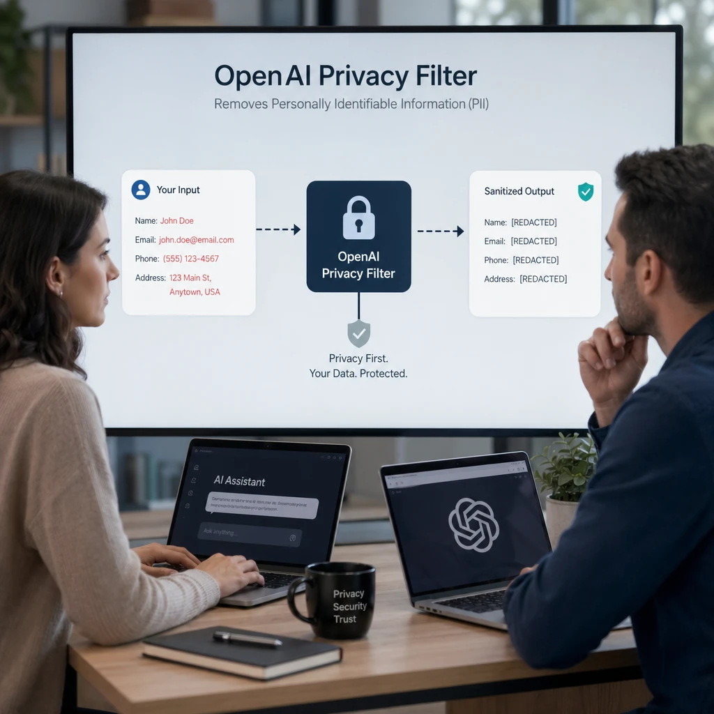 Illustration for Blog: Openai Privacy - Informational + Commercial - LYFE AI (Copy)