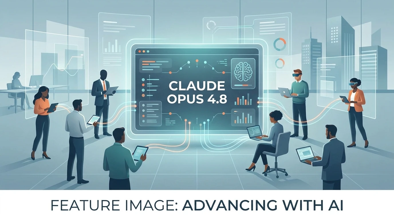 Claude Opus 4.8 for Enterprise AI Workflows 2 Editorial image for: Claude Opus LYFE AI